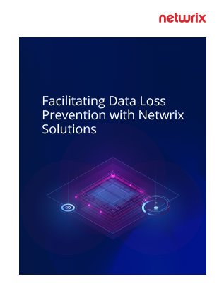 Facilitating Data Loss Prevention with Netwrix Solutions